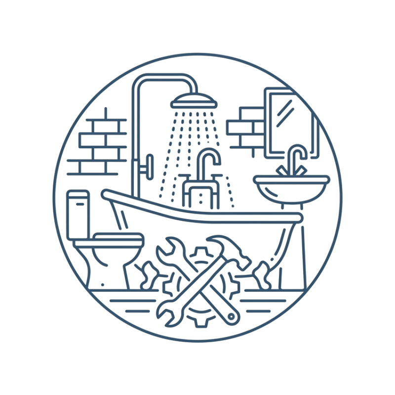 bathroom remodeling services icon